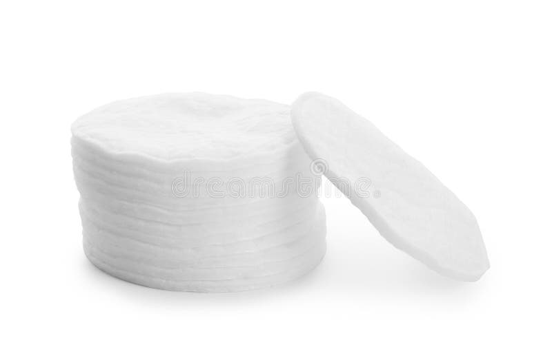 Stack of Cotton Pads Isolated Stock Photo Image of freshness, refreshing 145380762