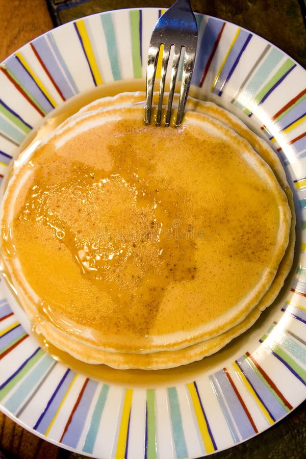 Stack of Delicious Pancakes Stock Image Image of margarine, pancake