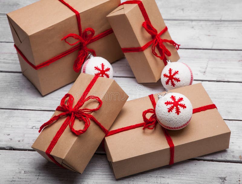 Stack of Handcraft Gift Boxes Stock Image Image of pattern, earthy