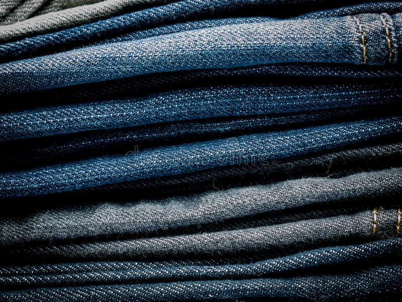 Stack of jeans Background stock image. Image of rough - 71625577