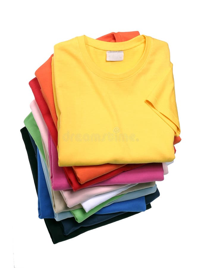 Free Stack Of T-Shirts Stock Images - 15729384