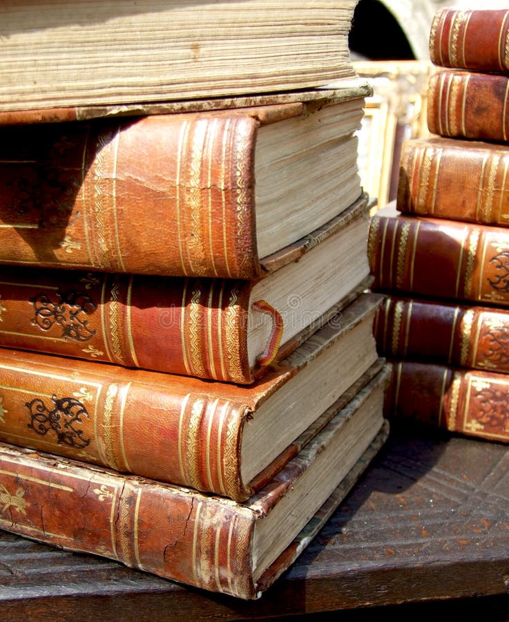 Stack of old Books Stock Photo by ©spaxiax 1035473