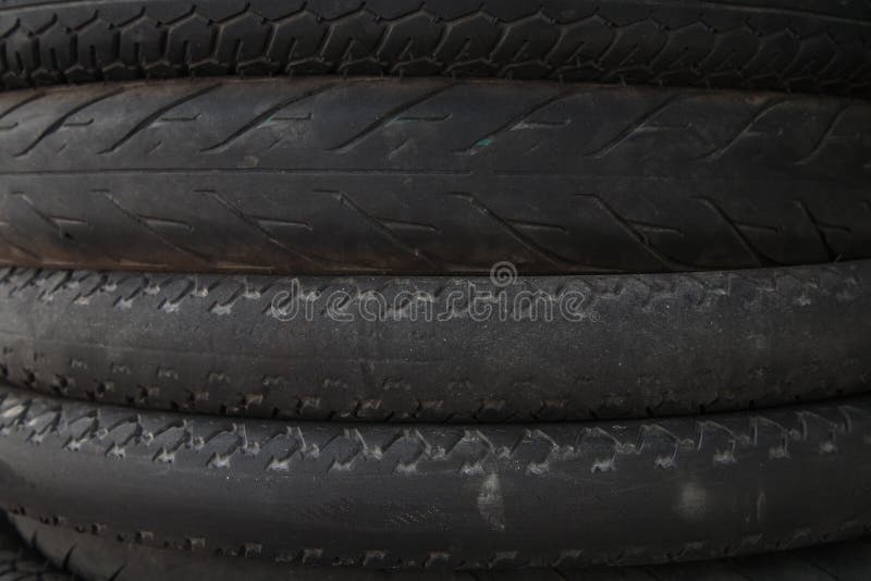 Stack of Old Motorcycle Tires Stock Photo Image of drive, facility