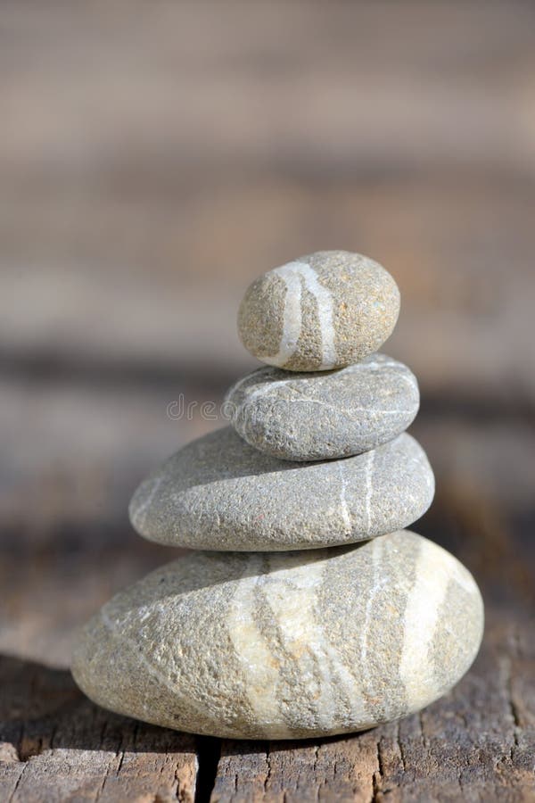 Stack of pebble stones stock photo. Image of scene, buddhism 49988698