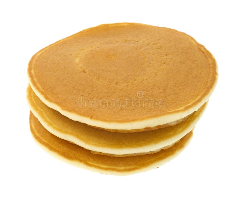 Top view plain pancakes stock image. Image of breakfast 24253703