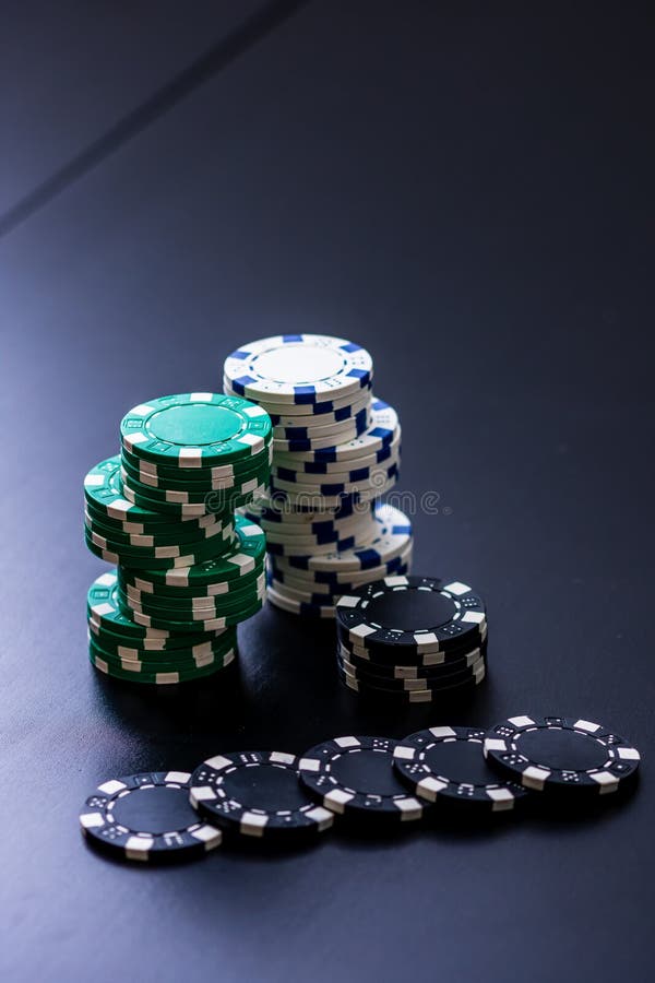 Stack of poker chips stock image. Image of stack, poker 17408373