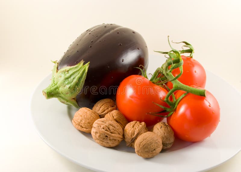 Stack of tomatoes-isolated on