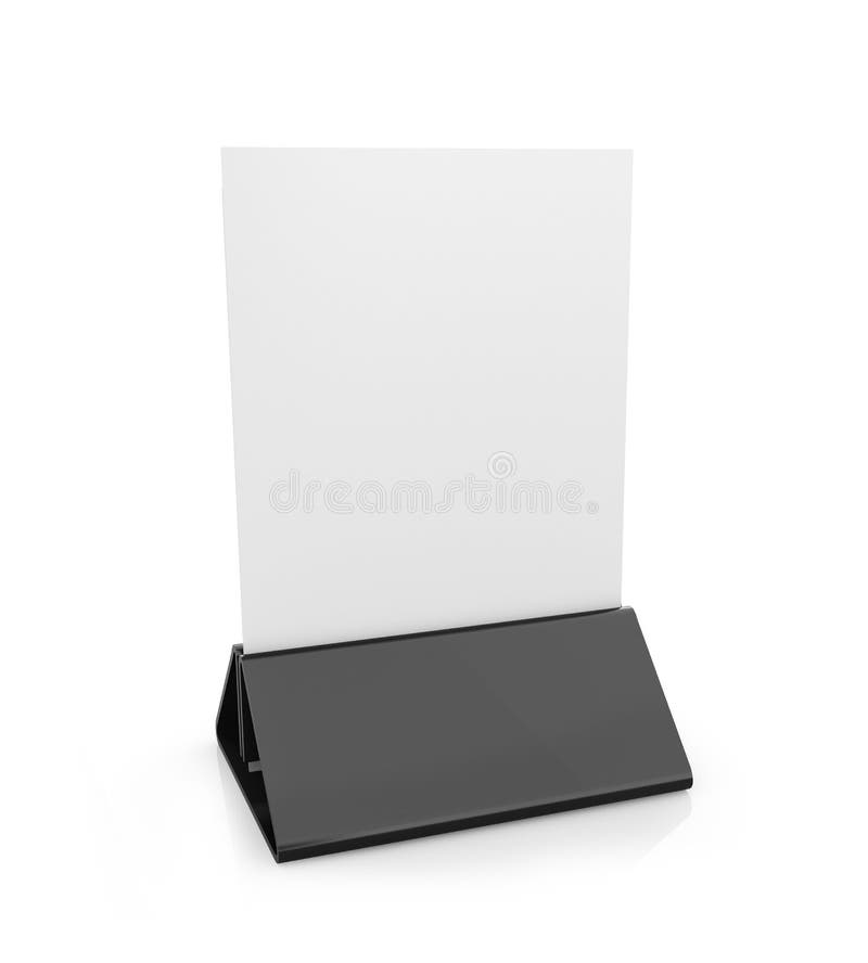 Stack white paper stock illustration
