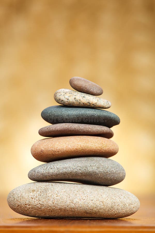 Stack of zen stones royalty free stock images Stack of zen stones royalty free stock images