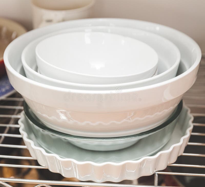 Stacked Dishes stock image. Image of plate, bowl, plates 1785091