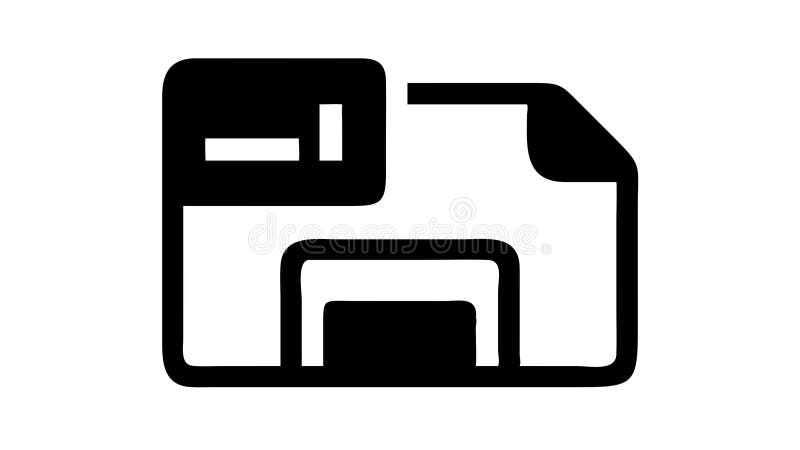 Stacked Document File Icon Illustration, vector design Generative AI vector illustration