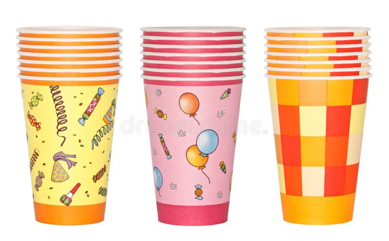 Stacked Party Cups