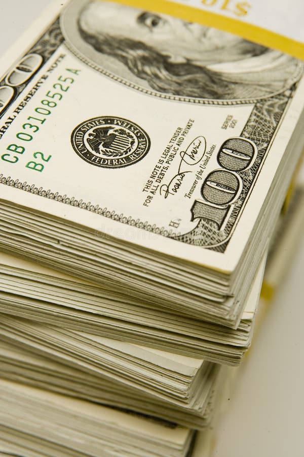 Stacks $100 Bills stock photo Stacks $100 Bills stock photo
