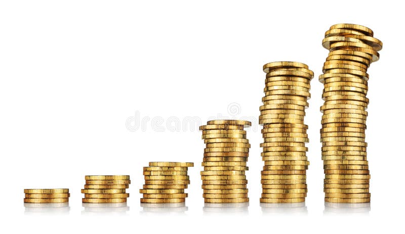 Money Gold Coins Pile Stack Stock Image - Image of wealth, income: 3579703