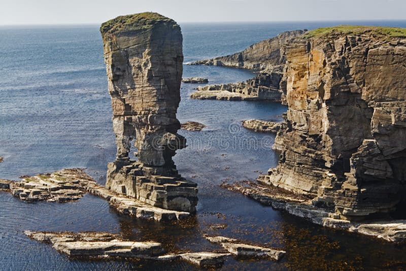 Yesnaby Sea Stack, Orkney stock photo. Image of cliff - 30333868