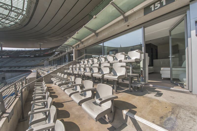 Stade de France stadium editorial image. Image of seat - 57656400