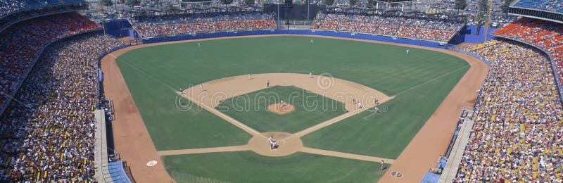 Stade des Dodgers, Dodgers v Astros, Los Angeles, la Californie