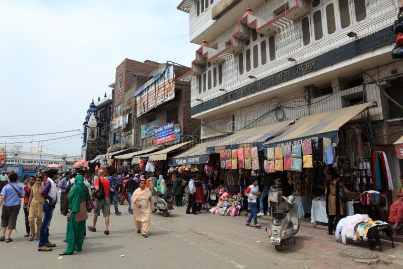 Staden av Amritsar royaltyfri fotografi Staden av Amritsar royaltyfri fotografi