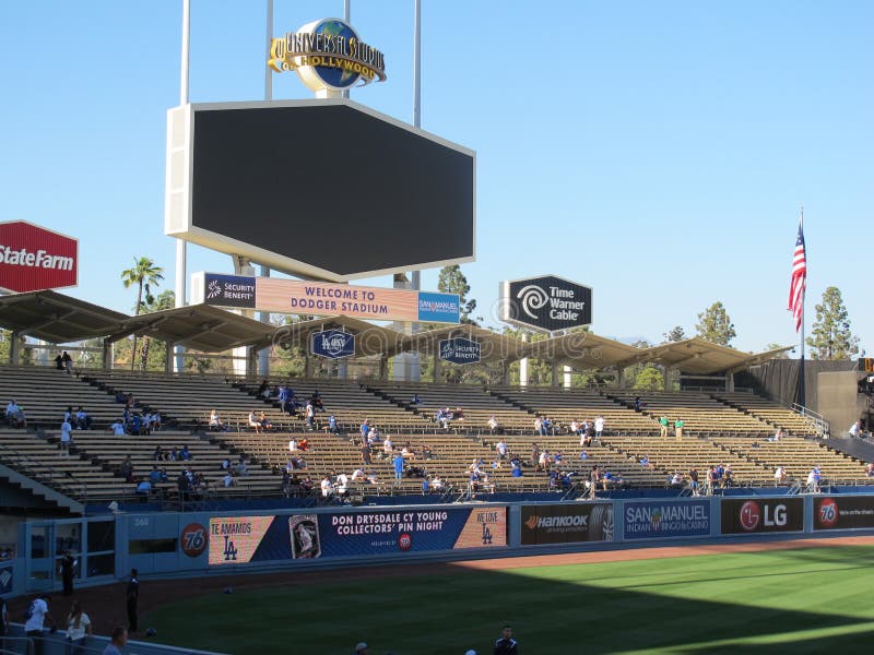 Stadionul Dodger din Los Angeles royalty free stock photos