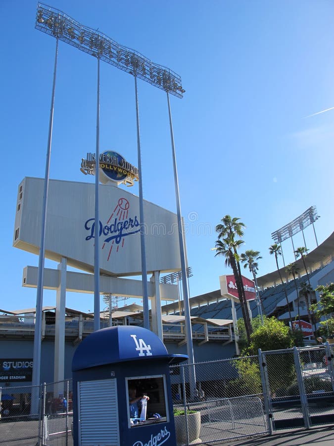 Stadionul Dodger din Los Angeles royalty free stock photo