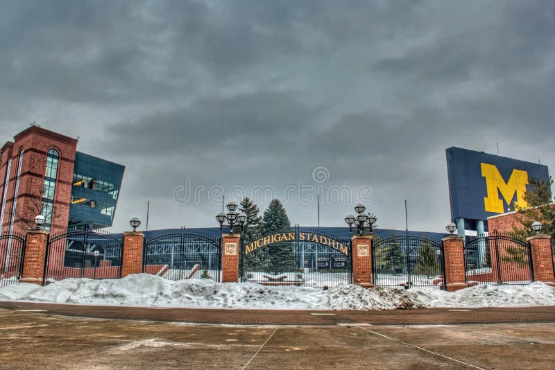 Stadionul Michigan royalty free stock photo