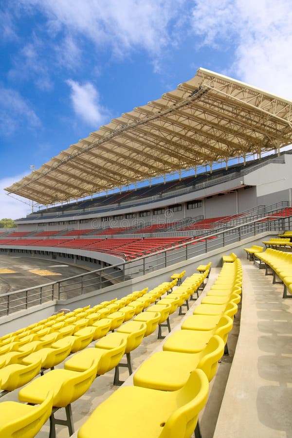 Stadium bleachers stock image. Image of stand, stadium 19171545