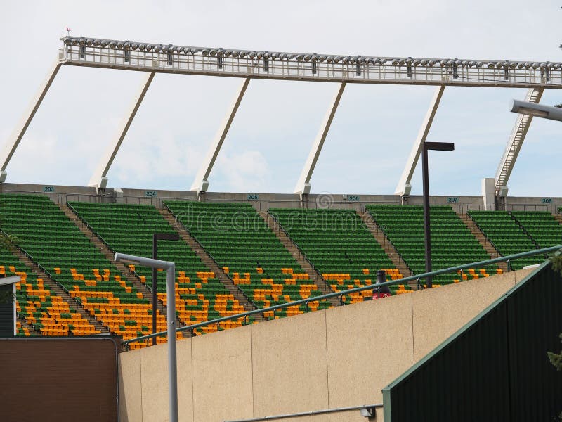 Stadium in Edmonton Alberta Editorial Photography Image of edmonton