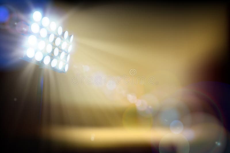 Stadium iluminujący floodlights abstrakcjonistyczna wektorowa ilustracja ilustracja wektor Stadium iluminujący floodlights abstrakcjonistyczna wektorowa ilustracja ilustracja wektor