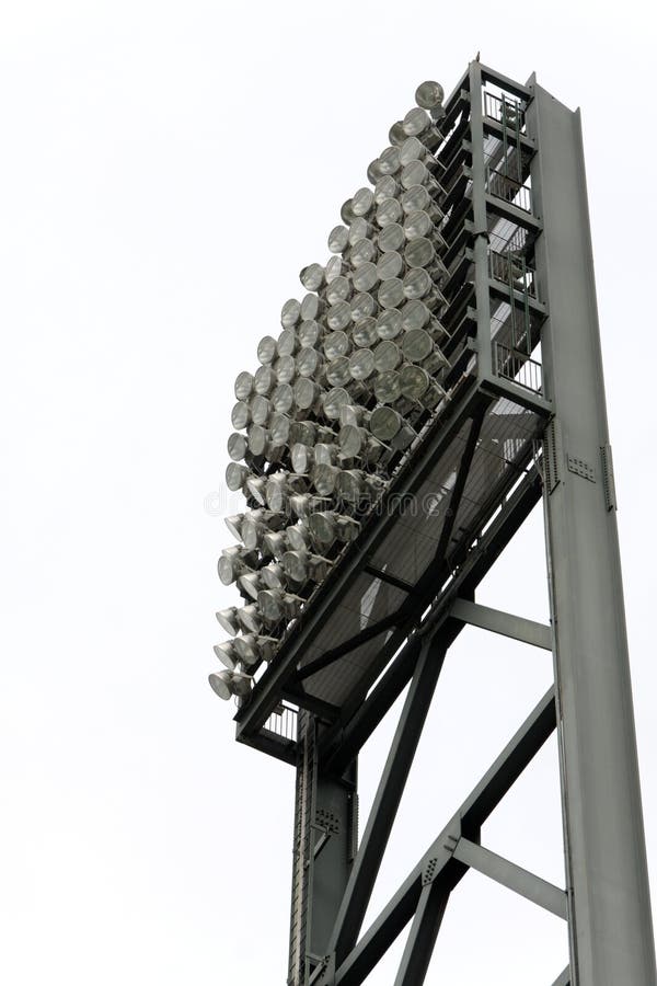 Stadium Lamps stock photo. Image of stadiums, croud, spot 15479382