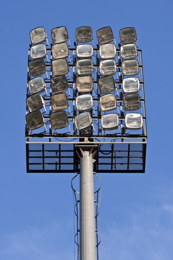 Stadium Lights stock photo. Image of spotlight, pattern 22745162