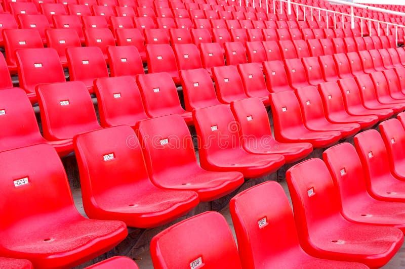 Stadium seating stock image. Image of race, chair, digits - 22348747