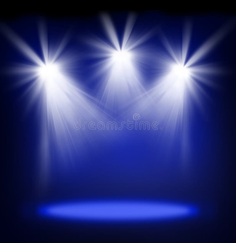 Schijnwerpers royalty-vrije stock foto