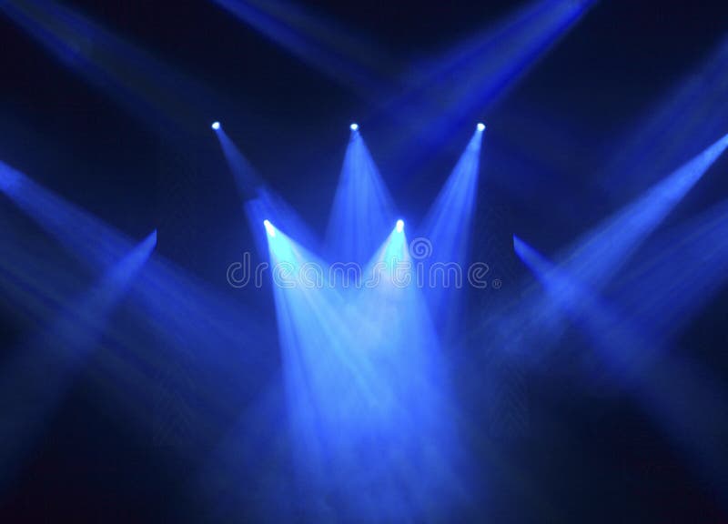 Schijnwerpers stock afbeelding