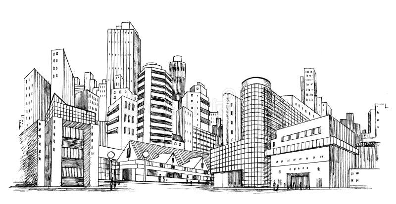 stads- stad stock illustrationer stads- stad stock illustrationer
