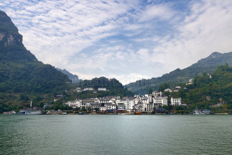 Stadt Chinas der Jangtse lizenzfreies stockfoto Stadt Chinas der Jangtse lizenzfreies stockfoto