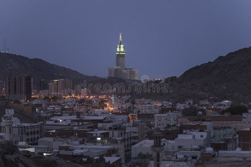 Stadt des Mekkas stockbild Stadt des Mekkas stockbild