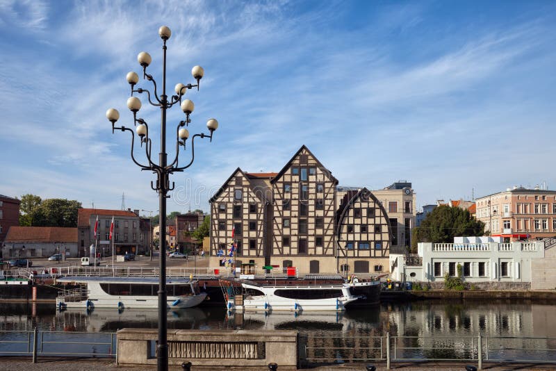 Stadt von Bydgoszcz in Polen lizenzfreie stockbilder Stadt von Bydgoszcz in Polen lizenzfreie stockbilder
