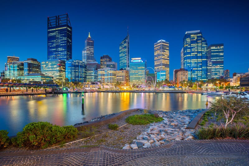Stadt von Perth, Australien