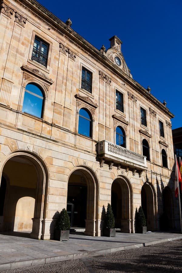 Stadtrat von Gijon stockfotografie Stadtrat von Gijon stockfotografie