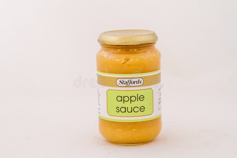 Staffords apple sauce available in South Africa stock photography Staffords apple sauce available in South Africa stock photography