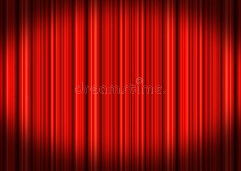 Stage Curtains stock illustration. Illustration of performance - 6835177