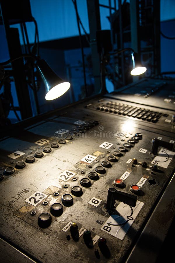 Stage Equipment Control Panel Stock Photo Image of desk, music 217182246