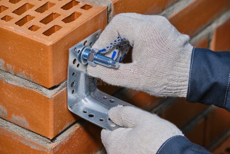 Stage of Installation of a Chemical Anchor Stock Image Image of closeup, construction 139900415