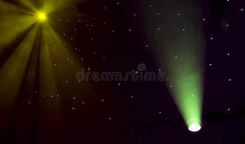 Stage lights royalty free stock photo