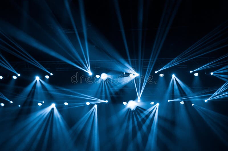 Stage Lights on Concert. Lighting Equipment Stock Image Image of background, bright 116763735