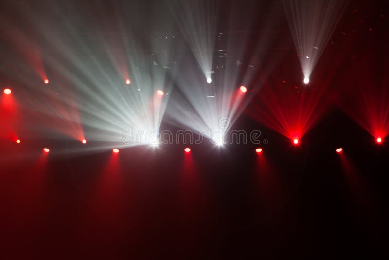 Stage lights on concert. stock photo. Image of expectation 51721016