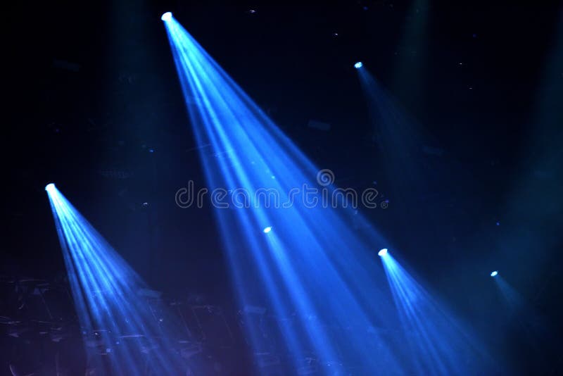 Concert Stage Lights stock image. Image of horizontal 42137521