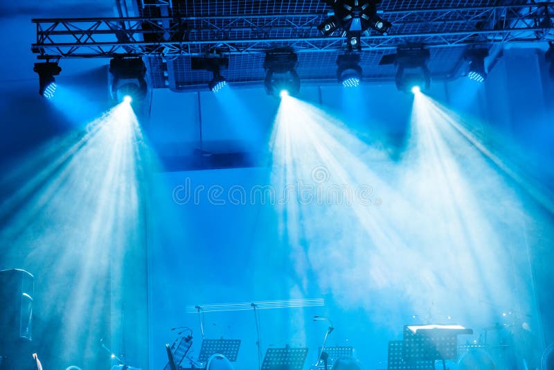 Stage Lights. Concert Light Stock Photo Image of glow, background 259668026