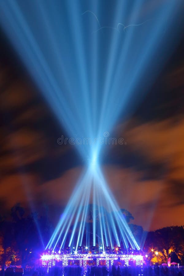 Stage lights stock photo. Image of stage, melbourne, festival 63522576