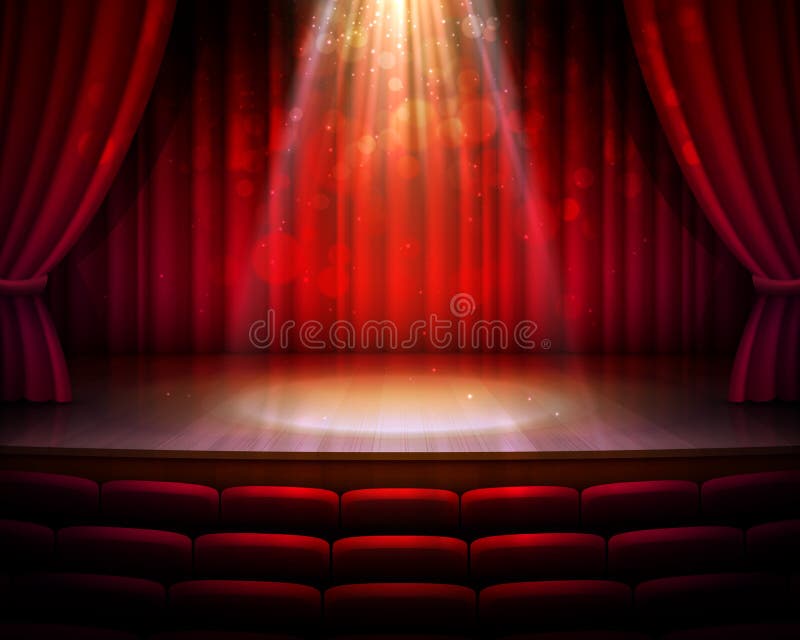 Bạn yêu thích âm nhạc và điện ảnh? Lướt qua những hình ảnh về sân khấu với rèm đỏ và ánh đèn sân khấu sẽ đưa bạn đến những không gian đầy cảm xúc và kịch tính đó.